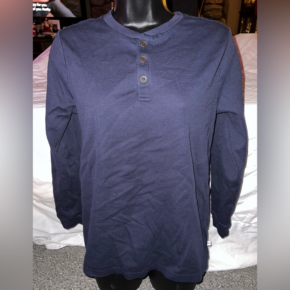 Tommy Bahama Henley Long Sleeve Shirt